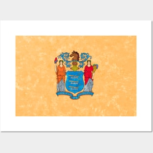 State flag of New Jersey Posters and Art